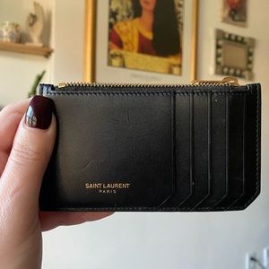 Saint Laurent “Fragments” Card Case